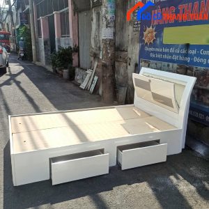 Giường Đơn Có Hộc Cũ Giá Rẻ 1m2x2m