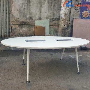 Bàn Họp Elip 2m2 x 1m2 Cũ Giá Rẻ