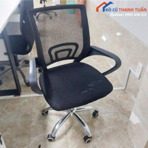Ghế Văn Phòng Cũ Chân Inox Bền Đẹp (Nhiều Mẫu)