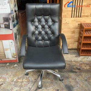 Ghế Xoay Trưởng Phòng Bọc Da Cũ