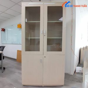 Thanh Lý Tủ Hồ Sơ Cửa Kính Cũ Đẹp Như Mới