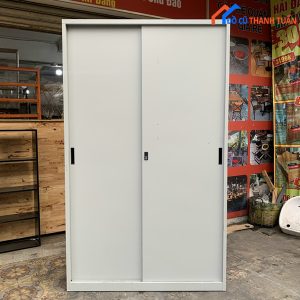 Thanh Lý Tủ Sắt Cửa Lùa Cũ Giá Rẻ