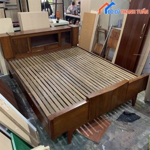 Thanh Lý Giường Gỗ 1m6 Cũ Kiểu Xưa