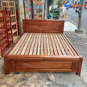 Thanh Lý Giường Gỗ Xoan Bắc Mới 99% (2 kích thước)