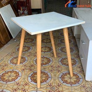 Thanh lý bàn cafe mặt vuông cũ đẹp
