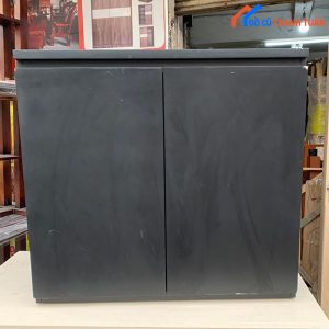 Thanh lý tủ hồ sơ 2 cánh cũ màu đen