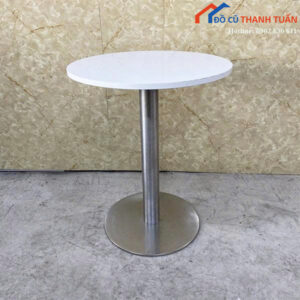 Thanh lý bàn cafe mặt tròn cũ giá rẻ