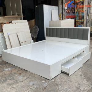 Thanh Lý Giường 1m8 Cũ Có Hộc Kéo