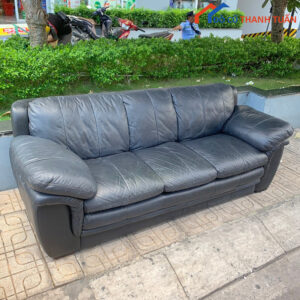 Băng Sofa Bọc Da Tự Nhiên Cao Cấp Cũ Giá Rẻ