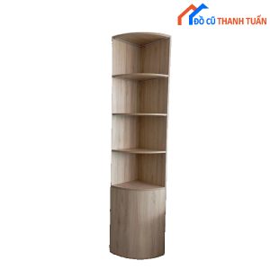 Kệ Gỗ Trưng Bày 4 Ngăn Cũ Đẹp