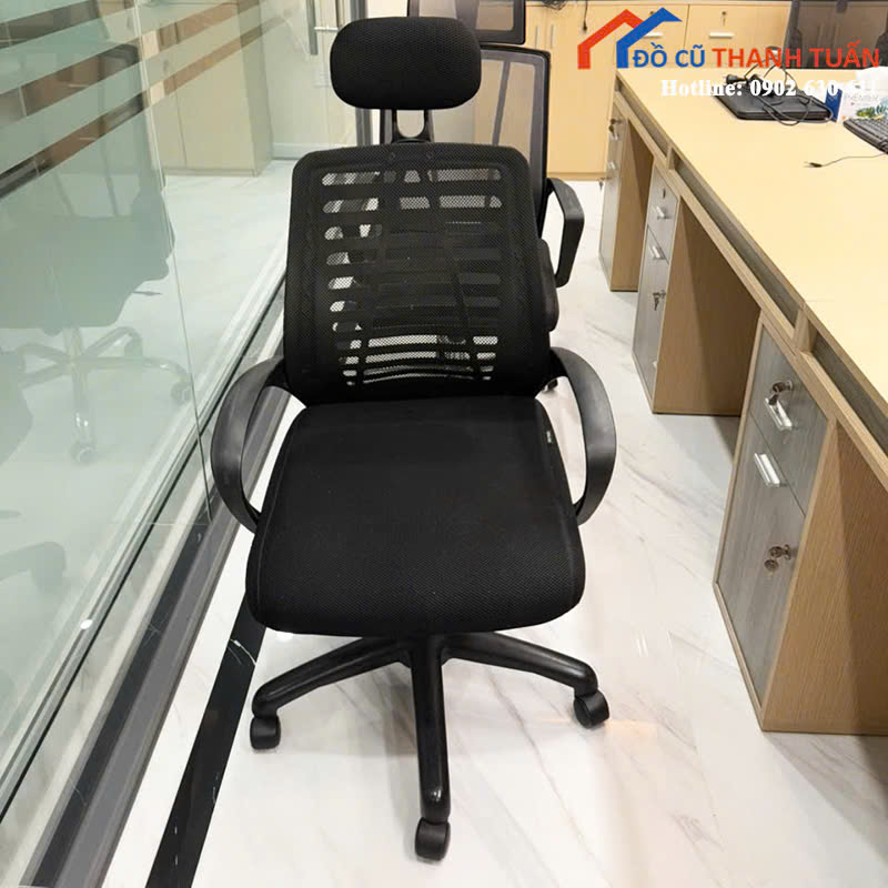 z6988212793098_205fbd3ea22fc8955869023b12a92980 Ghế Xoay Văn Phòng Cũ Lưới Thoáng Mát (Nhiều Mẫu)