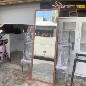 Gương Đứng Khung Gỗ Nâu Cũ (Nhiều kích thước)
