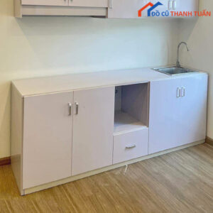 Thanh Lý Tủ Bếp Dưới Có Bồn Rửa Hiện Đại Mới 99%