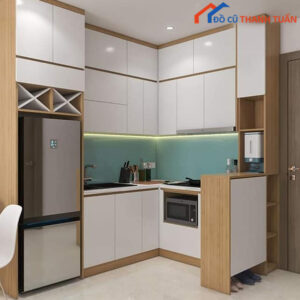 Thanh Lý Tủ Bếp Góc L Giá Rẻ TPHCM Mới 99%