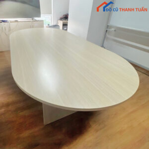 Bàn Họp Oval 2M3x1M2 Cũ