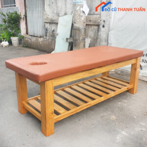 Giường Massage Cũ Khung Gỗ Giá Rẻ (Nhiều Màu)