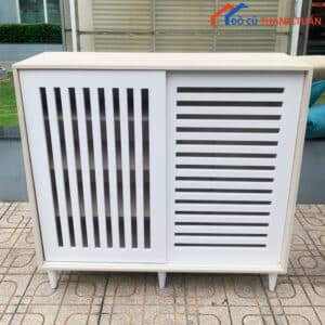 Tủ Giày Dép Cũ 2 Cửa Lùa Gỗ