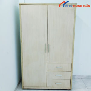 Tủ Quần Áo Gỗ 2 Cánh Cũ Giá Rẻ