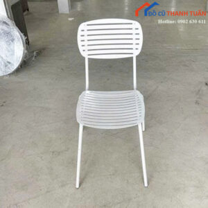 Thanh Lý Ghế Cafe Sắt Sơn Tĩnh Điện Mới 99%
