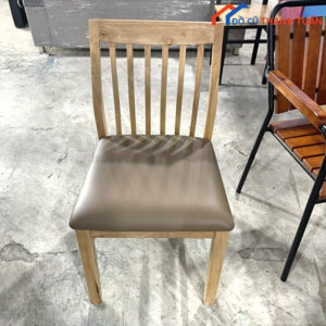 Thanh Lý Ghế Gỗ Có Đệm Sang Trọng Mới 99%