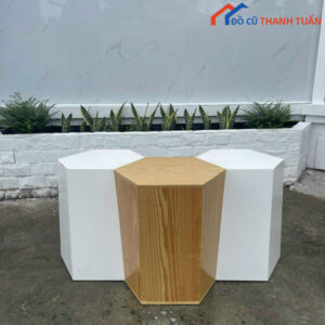 Bục Ghế Ngồi Lục Giác Đẹp Cũ Giá Rẻ