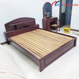 Giường Gỗ Căm Xe Cũ Sale Giá Rẻ