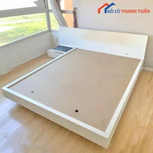 Giường Nhật Cũ 1M6x 2M Màu Trắng Hiện Đại