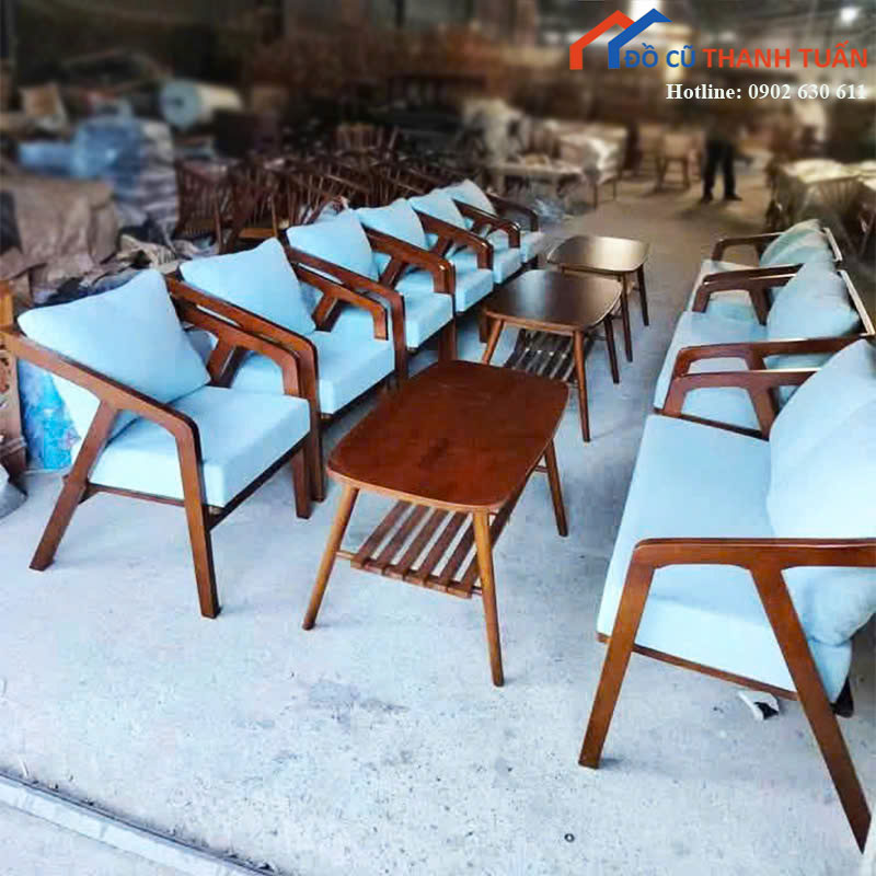 Thanh Lý Bộ Bàn Ghế Sofa Hiện Đại Mới 99%