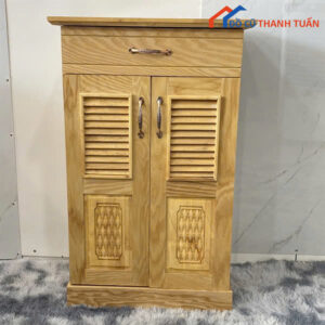 Thanh Lý Tủ Giày Gỗ Cao Su Mới 99%