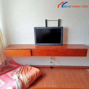 Kệ Tivi Gỗ Treo Tường Đơn Giản Cũ Giá Rẻ