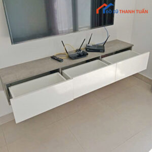 Kệ Tivi Treo Tường Cũ 3 Hộc Hiện Đại Giá Rẻ