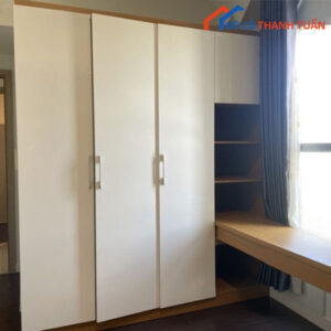 Tủ Quần Áo Kèm Bàn Trang Điểm 2M4 Cũ Giá Rẻ
