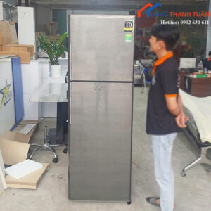 Tủ Lạnh Sharp Inverter 342L Cũ Thiết Kế Hiện Đại