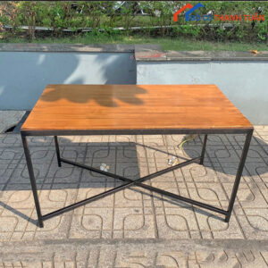 Bàn Cafe Chân Sắt Đơn Giản Cũ Giá Rẻ
