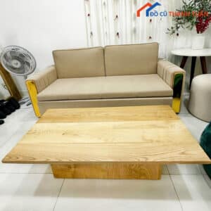 Bộ Sofa Bed Vải Kèm Bàn 1M2 Cũ Hàng Đẹp