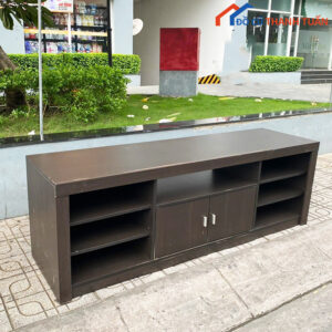 Tủ Kệ Tivi Gỗ MDF 1m8 Màu Nâu Thanh Lịch Cũ