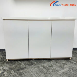 Tủ Gỗ MDF Mặt Đá 3 Cánh 1M25 Cũ
