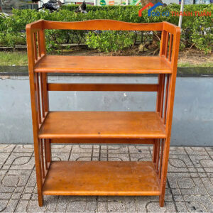 Kệ Gỗ 3 Tầng Thiết Kế Đơn Giản Cũ