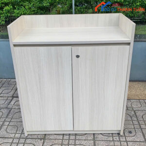 Tủ Hồ Sơ 83CM Vân Gỗ Đẹp Cũ Giá Rẻ