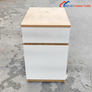 Tủ Cabin 2 Ngăn Trắng Hiện Đại Cũ