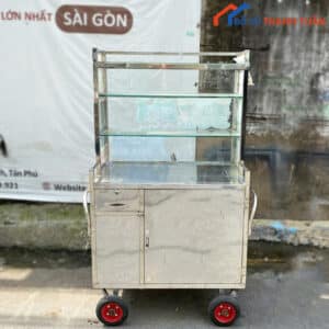 Xe Bán Hàng Di Động Inox Cũ Giá Rẻ
