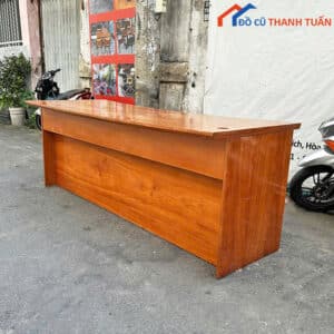 Bàn Giám Đốc 2M1x80CM Gỗ Màu Nâu Cũ