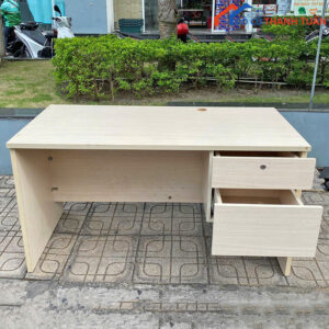 Bàn Làm Việc Có Hộc Màu Tự Nhiên Cũ Giá Rẻ