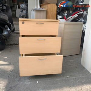 Tủ Cabin 3 Ngăn Gỗ Tiện Lợi Cũ (Nhiều Màu)