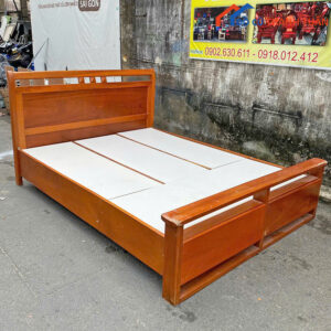 Giường Ngủ Gỗ Tự Nhiên 1M6x2M Cũ Giá Rẻ