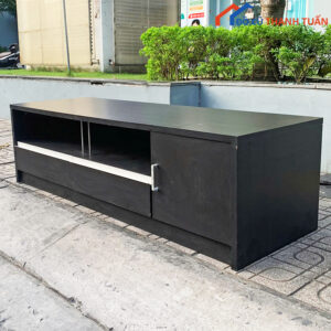 Kệ Tủ Tivi 1M6 Màu Đen Hiện Đại Cũ