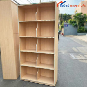 Kệ Gỗ 1Mx2M Nhiều Ngăn Tiện Lợi Cũ
