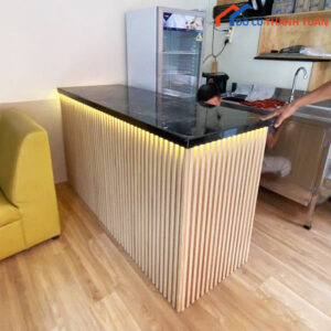 Thanh Lý Quầy Pha Chế Nhỏ Gọn Mặt Đá Đẹp Mới 99%