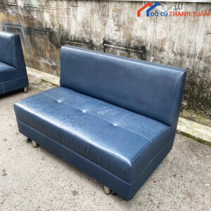 Băng Ghế Sofa 2 Chỗ Ngồi Bọc Da Cũ Giá Rẻ
