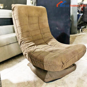 Ghế Lười, Ghế Thư Giãn Bọc Nhung Chân Xoay Cũ